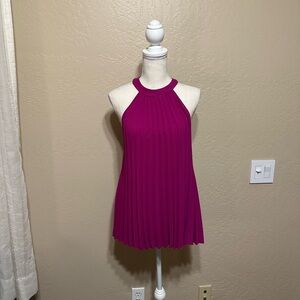 SHEIN Fuchsia Halter Top